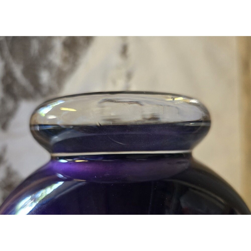 PartyLite Amethyst Tealight Holder P7227 Purple Glass Candle Holder B#23 - Picture 2 of 6